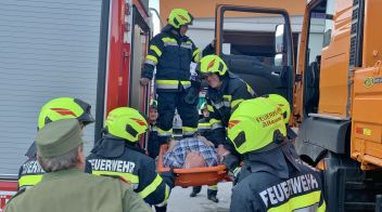 Werkstättenbrand in der Strassenmeisterei