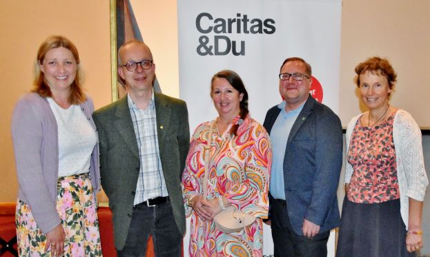 Regionalkoordinatorin der Caritas Tamara Kaltenegger, Regionalkoordinator der Diözese Martin Weirer, Katholisches Bildungswerk Florian Krizaj und Pastoralreferentin Barbara Kabas