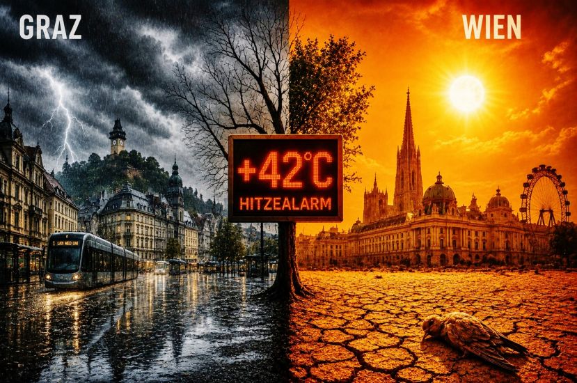 Wenn Asphalt zum Hitzespeicher wird