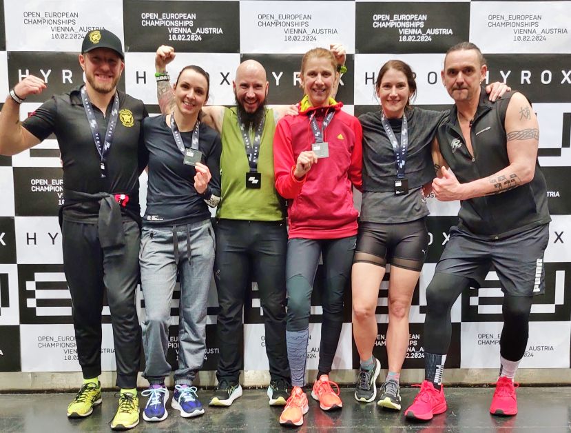 Liezener Hyrox-Team glänzt in Wien