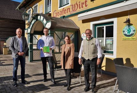 Polit-Größen aus Land und Bund beim Grafenwirt in Aich