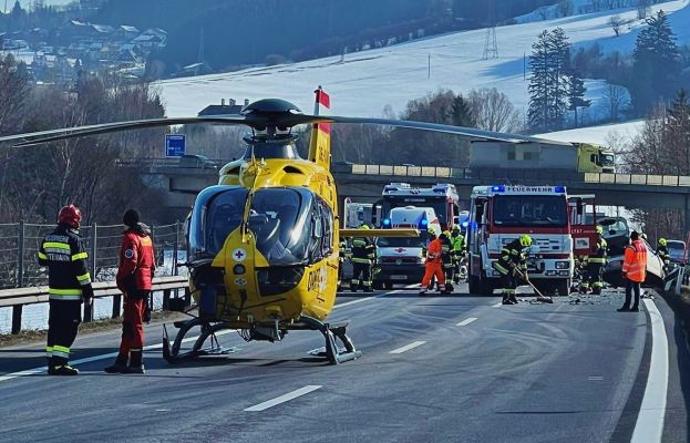 Frontalzusammenstoß mit Geisterfahrer