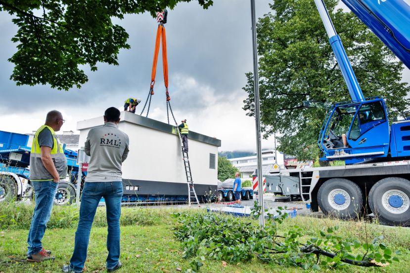 Neue Glasfaser-Zentrale in Liezen steht