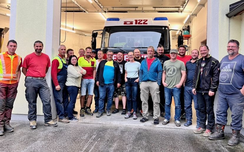Solidarische Wildbach-Ausschneidaktion
