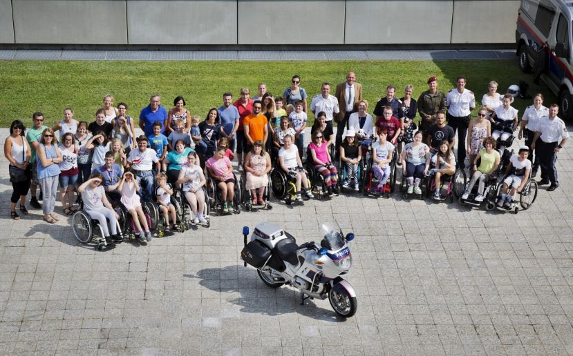 „Rolli-Kids“ in der Landespolizeidirektion