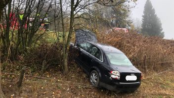 Verkehrsunfall auf der B146