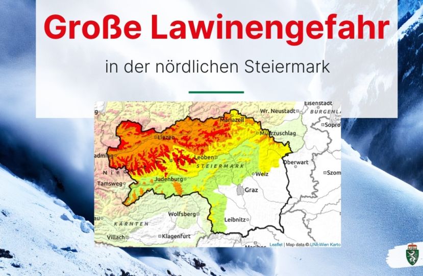 Große Lawinengefahr im Bezirk