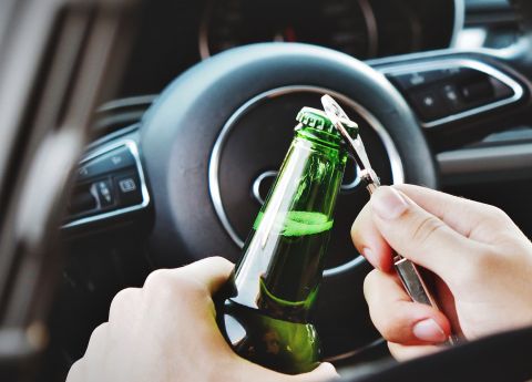 Verkehrsunfall mit Alkoholisierung