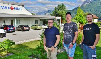 Die DREI Geschäftsführer: Ing. Andreas Stadler, Udo Maxonus und Patrick Steiner