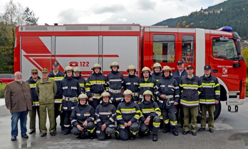 Feuerwehr Admont glänzt in Gold und Bronze