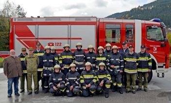 Feuerwehr Admont glänzt in Gold und Bronze