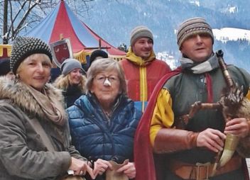 Ausflug zum mittelalterlichen Adventmarkt