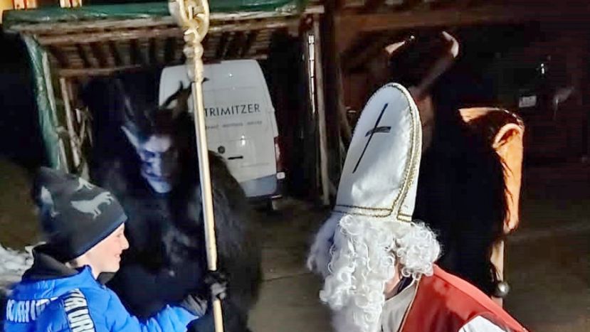 Dank Butter ein Sackerl vom Nikolaus