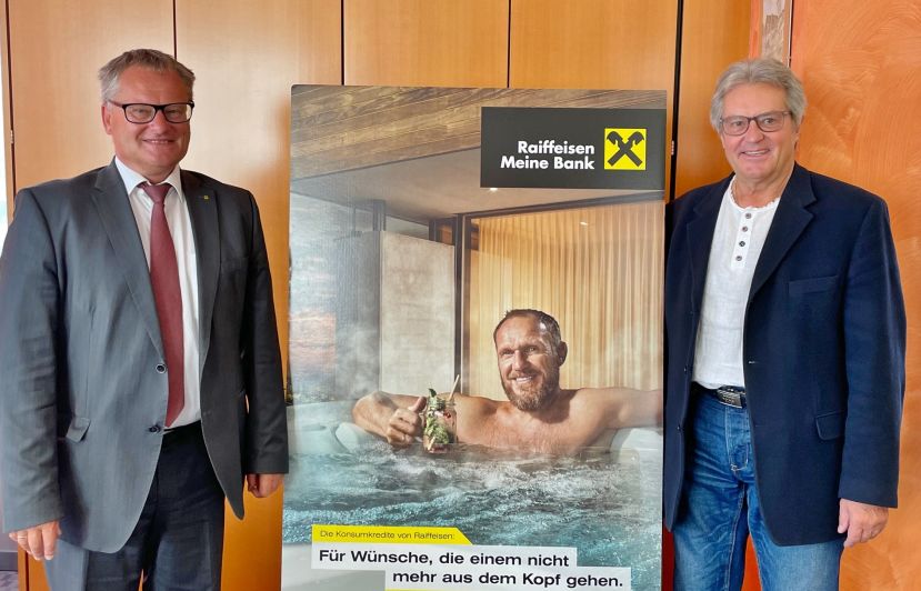 Dir. Manfred Kirchsteiger, Hermann Maier und Rainer Angerer