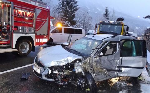 Verkehrsunfälle auf der B320 und am Stoderzinken