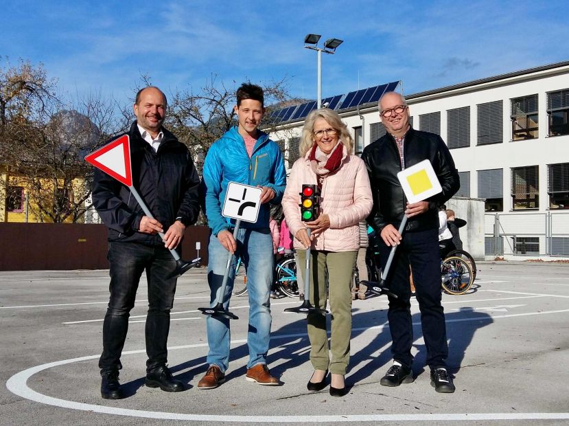 Verkehrserziehungs- Platz für Schulkinder