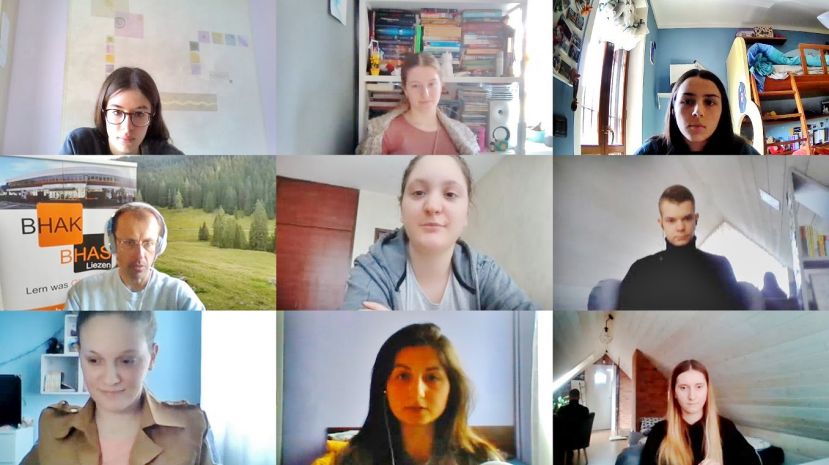 Virtuelles internationales Schülertreffen