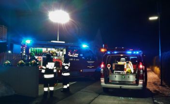 Feueralarm nach Kaminbrand