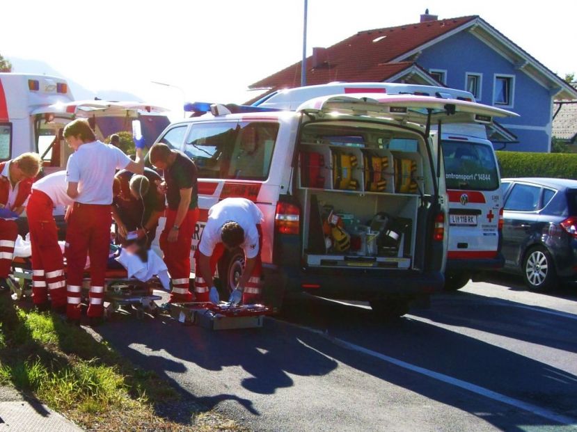 Schwerer Mopedunfall in Liezen