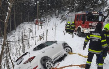 Verkehrsunfall auf der Ardningalmstraße