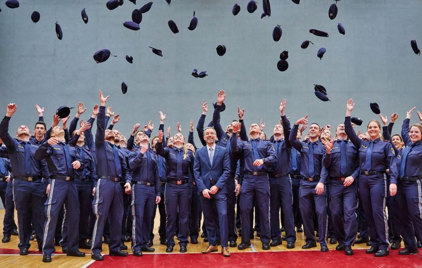 61 neue steirische Polizisten