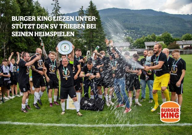 Burger King unterstützt SV Trieben