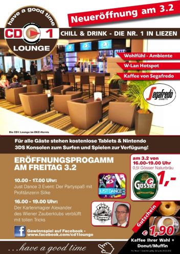 Eröffnung CD1 Lounge