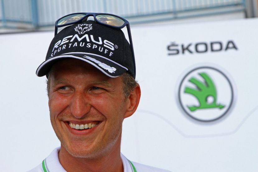 Aigner startet im Skoda Fabia
