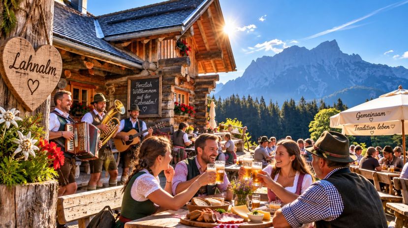 Unser Alm-Ausklang auf der Lahnalm