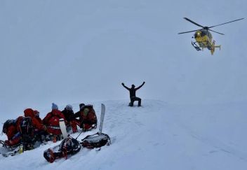 Alpinist auf der Elmscharte schwer verletzt