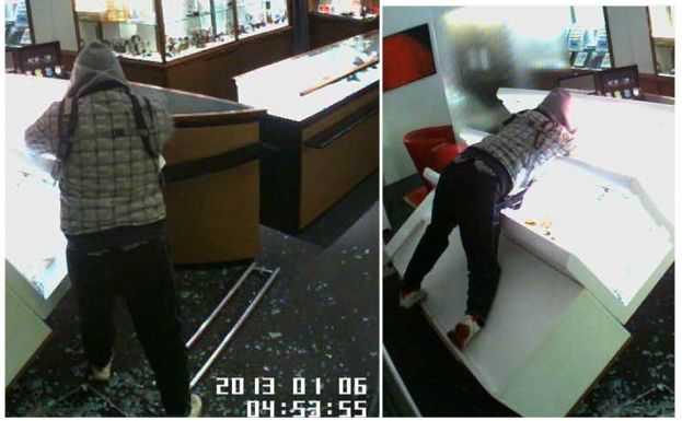 Fahndung nach Einbruch bei Juwelier