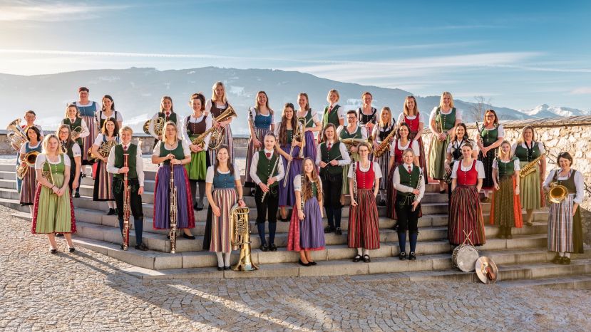 Frauenpower der Blasmusik in Öblarn
