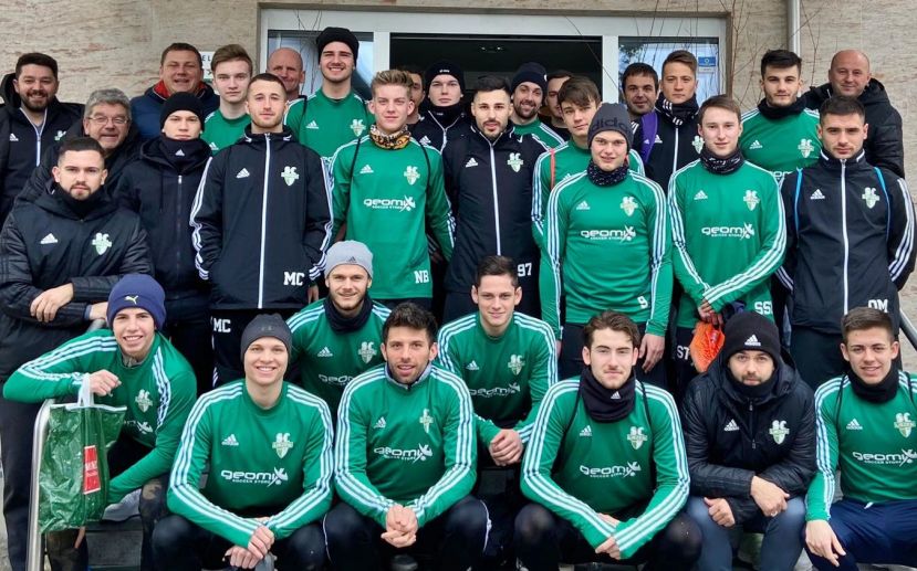 Auftakt zum Trainingslager in Slowenien