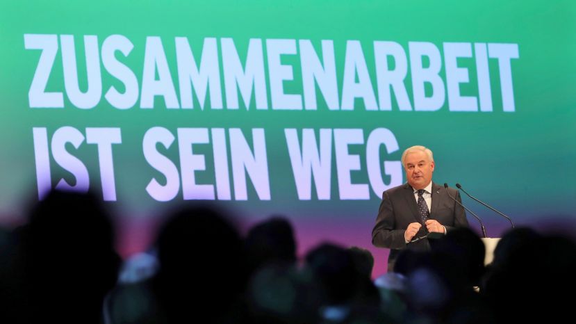 Landesparteiobmann Landeshauptmann Hermann Schützenhöfer startete in den Wahlkampf.