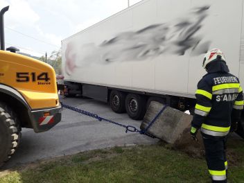 LKW Bergung in Stainach