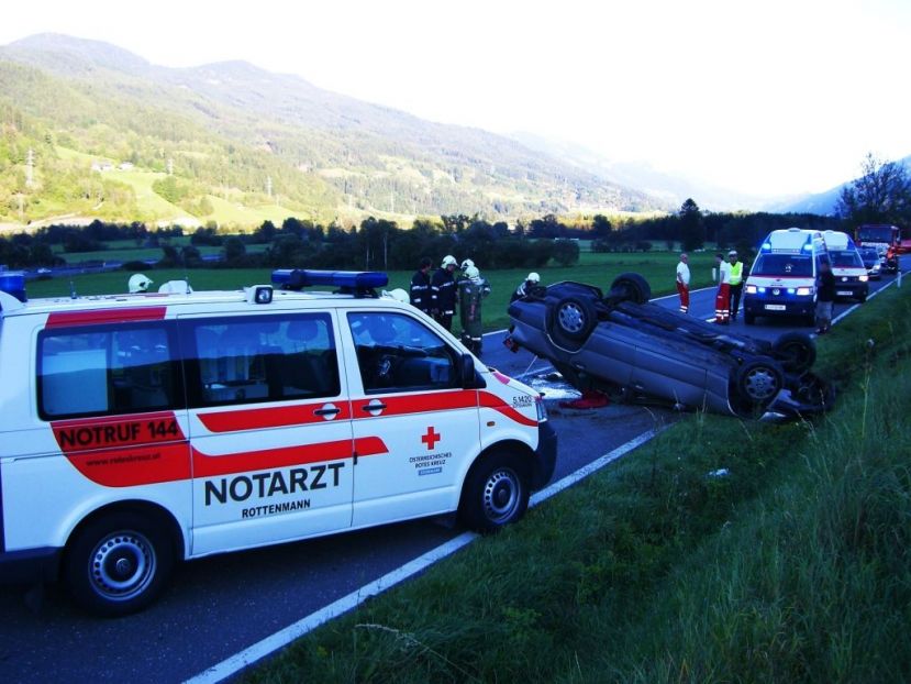 Verkehrsunfall in Rottenmann
