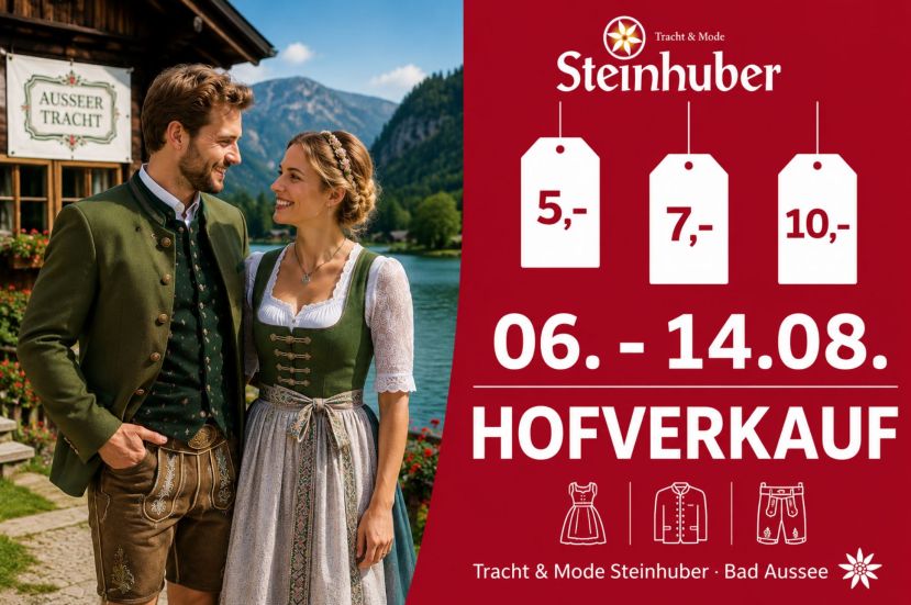 Beliebter Hofverkauf bei Tracht &amp; Mode Steinhuber