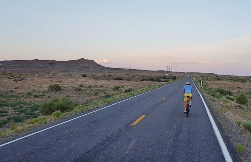 Brandl kämpft beim Race Across Amerika