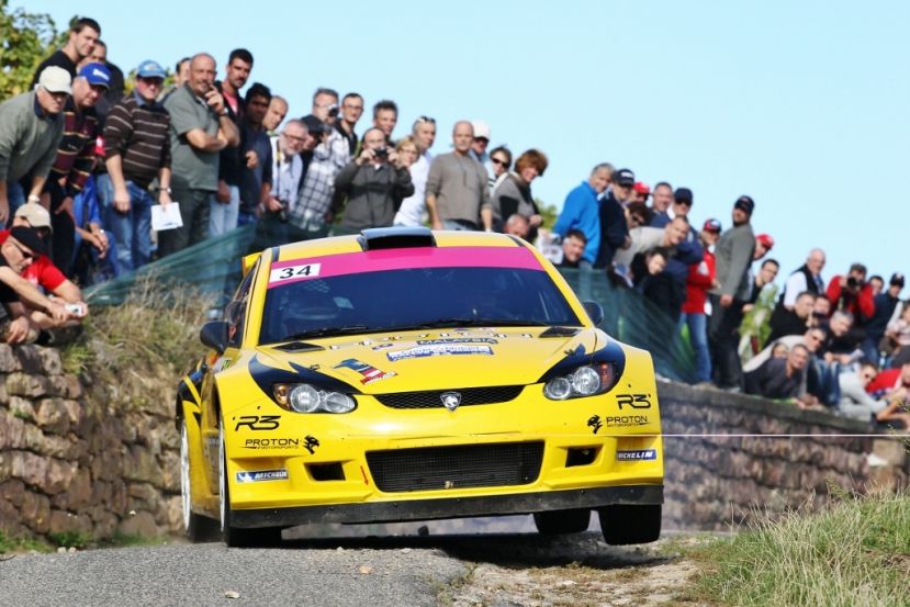 Andreas Aigner und Copilot Detlef Ruf