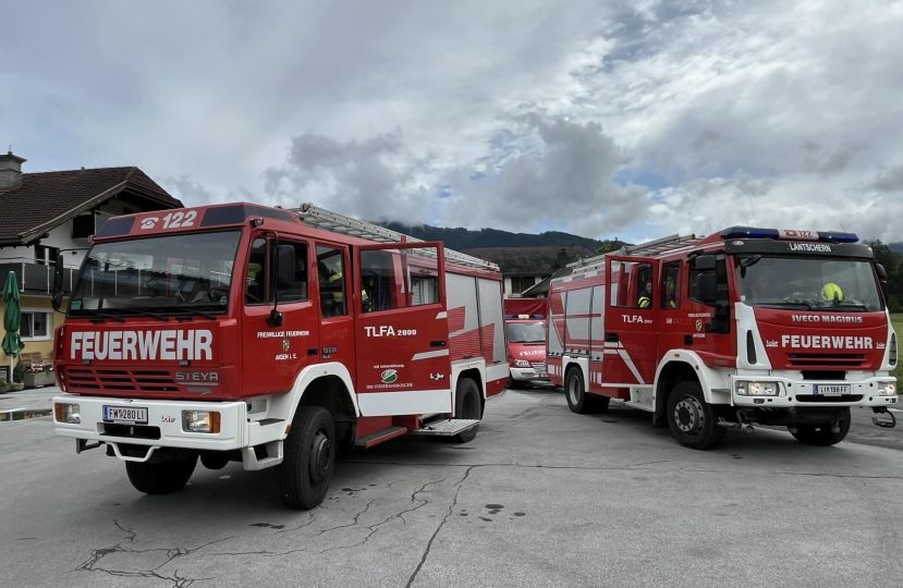 Brandalarm in Aigen im Ennstal