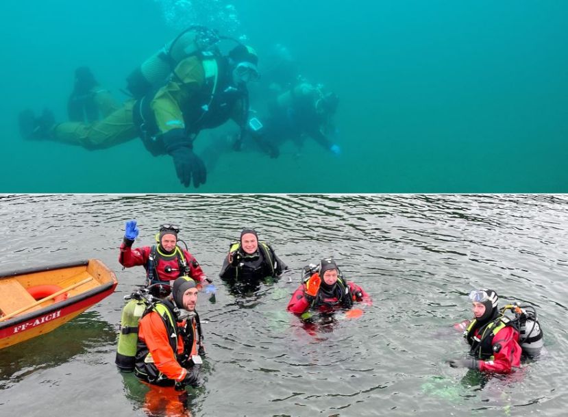 Unsere Feuerwehr taucht unter