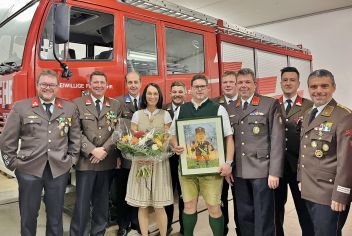 Ein Kommandant wird 50 Jahre