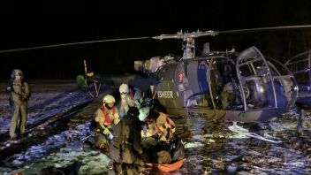 Hubschrauberabsturz in Pürgg - Trautenfels