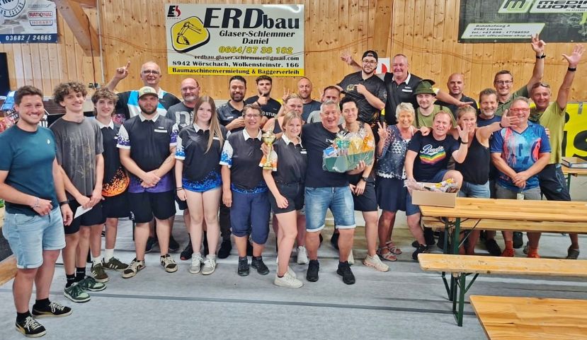 Volltreffer bei der Dartsport-Premiere