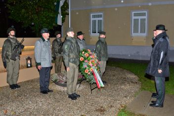 Es war Zeit zum Gedenken der Kameraden