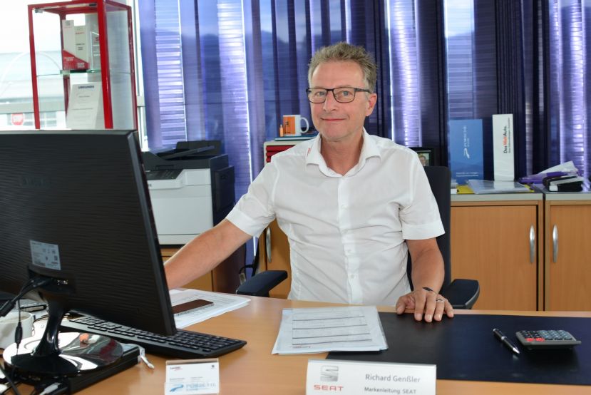 Richard Genssler, Markenleiter für Seat im Autohaus Laimer