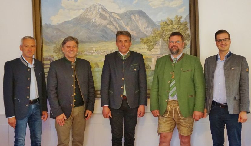 Treffen der Bürgermeister in der Kleinregion
