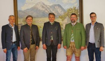 Treffen der Bürgermeister in der Kleinregion