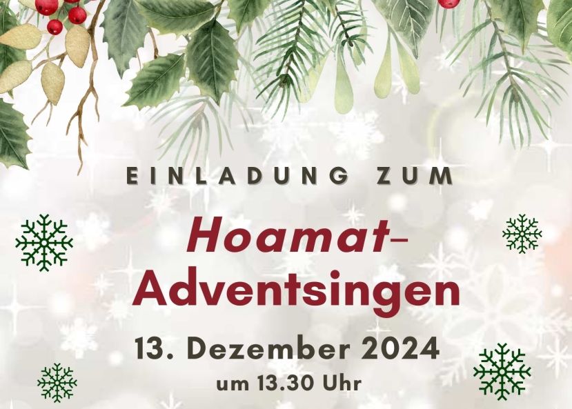 Weihnachtszauber in der Seniorenhoamat Lassing