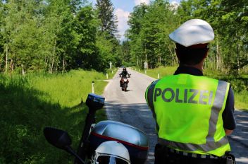 Verkehrsschwerpunkt Motorrad im Gesäuse